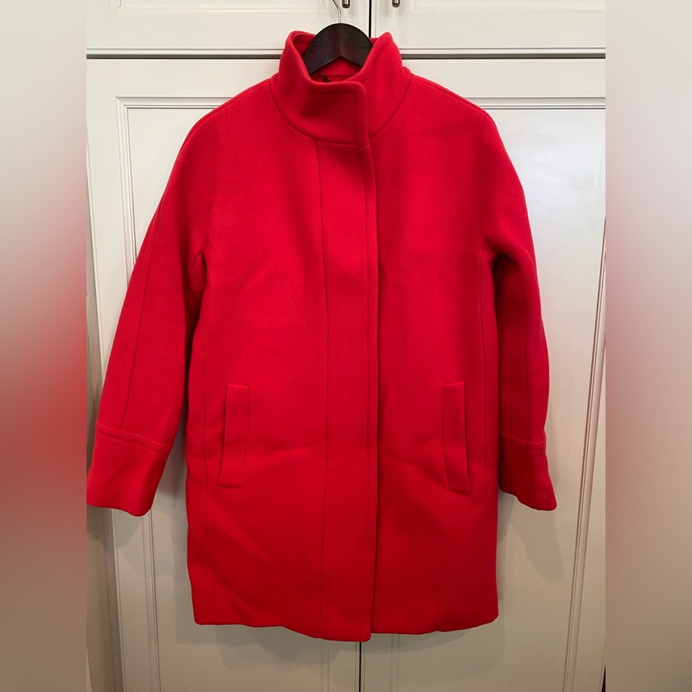J.Crew Stadium Cloth Coat Size 6